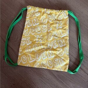Golden goose drawstring back kids
